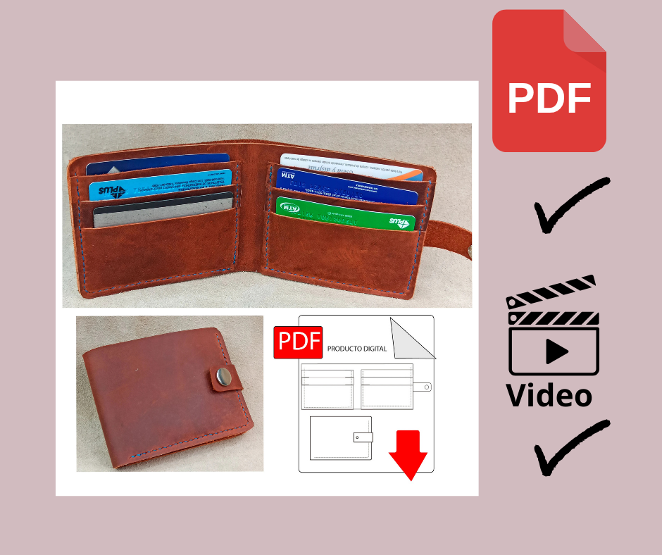 3 Patrones digital de billetera
