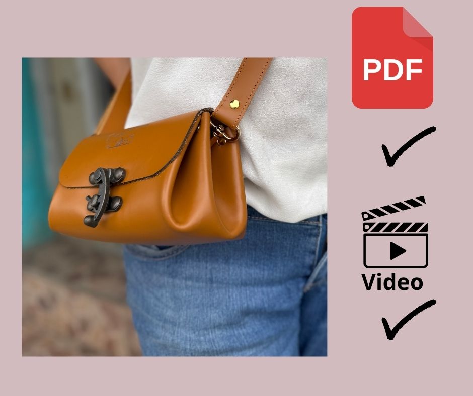 Patrón PDF Cartera sin costura
