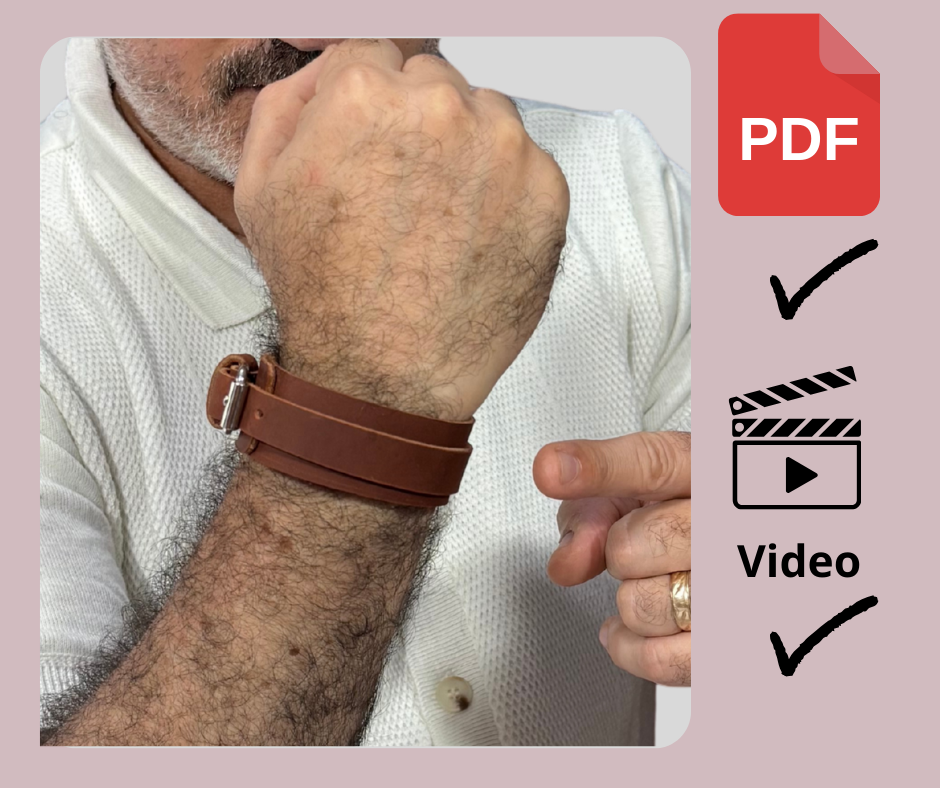 Patrones Digitales para Pulsera de cuero