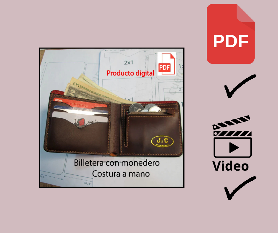 3 Patrones digital de billetera